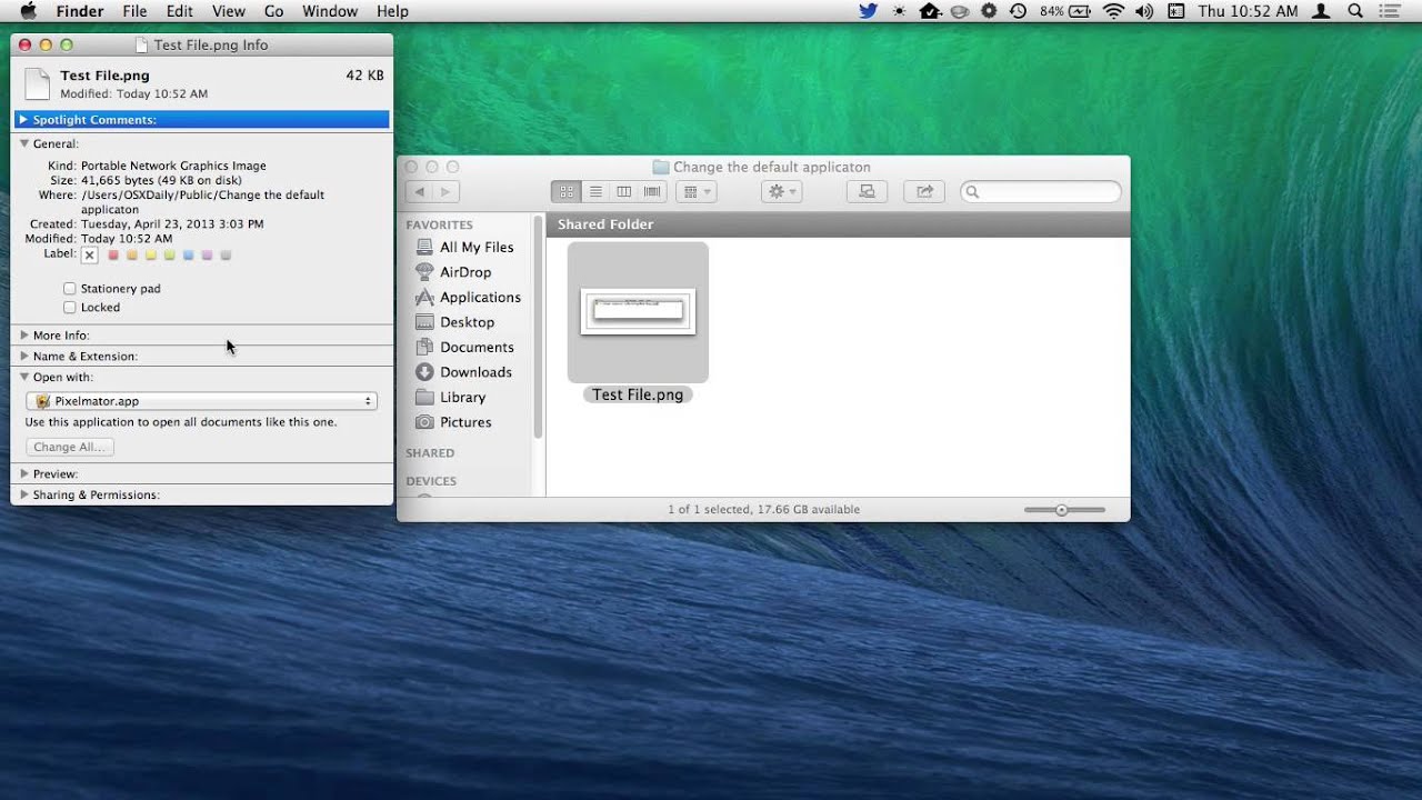 How to set preferred apps on mac os