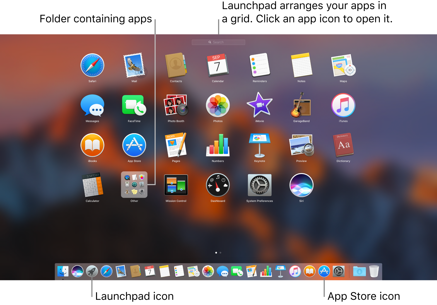 How to put app icons on mac desktop computer